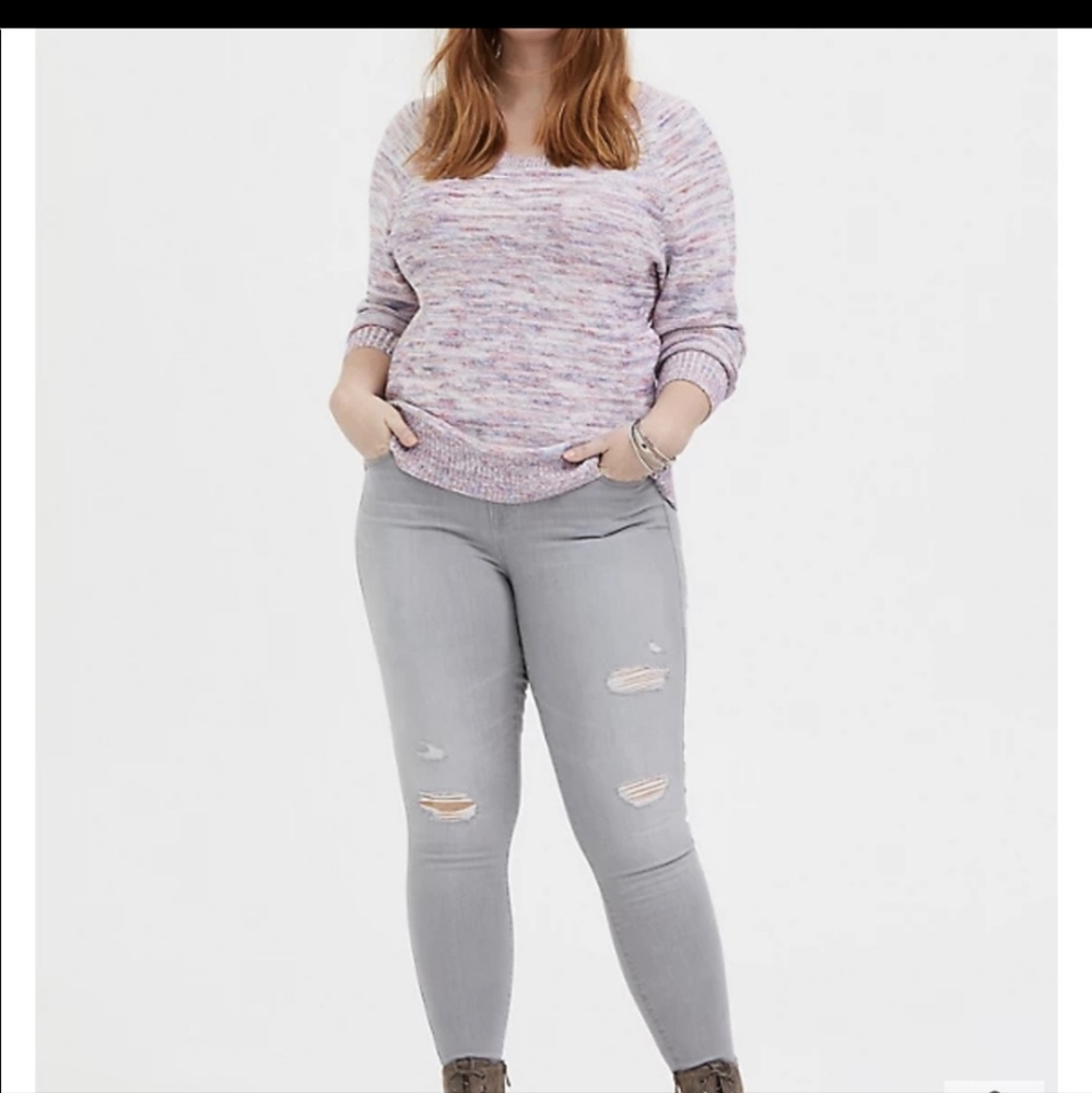 Spacedyed Yarn Sweater
